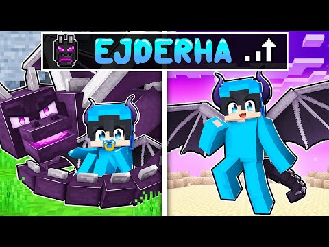 EJDERHA olarak BÜYÜMEK! – Minecraft