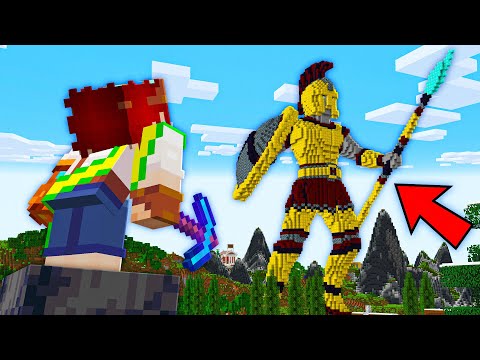 EU FIZ UM MONUMENTO COLOSSAL NO MINECRAFT – Pandora