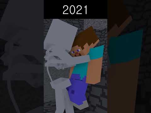 Evolution of Skeleton 2 – Minecraft Animation