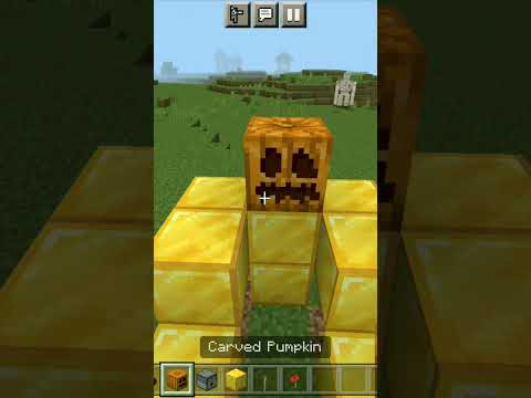 how to summon gold golem #shorts