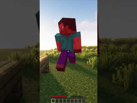 I didn't except that he would become Herobrine… 😱🤯 #shorts #minecraft