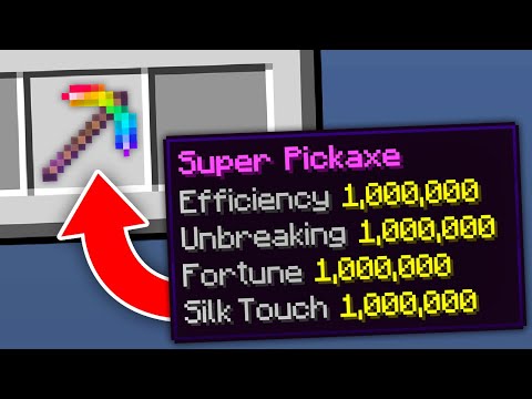 Minecraft, But Every Enchant Is Level 1,000,000…