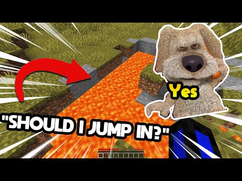 Minecraft, But Talking BEN Controls What I Do…
