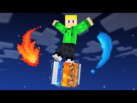 Minecraft, de az egész világ EGY ELEMENTÁLIS BLOCKBÓL áll!!