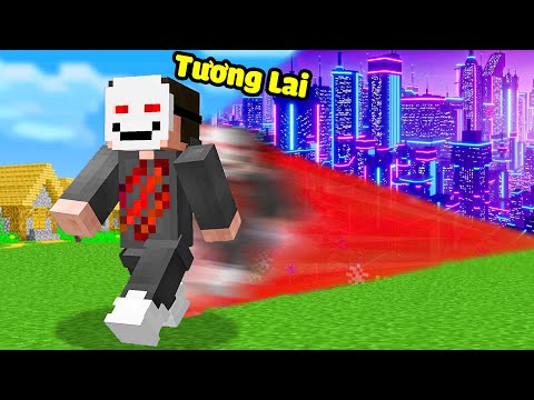 Minecraft nhưng mọi thứ Chạm Vào biến thành Tương Lai