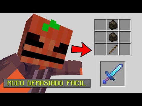 Minecraft, Pero Todo Es Demasiado Facil (MUY FACIL)