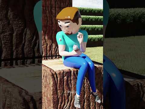 Minecraft – Steve and Alex eat ice cream