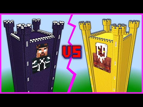 MUTANT ARDA KULE VS HÜSAMETTİN KULE! 😱 – Minecraft