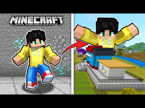 NAGING "GIANT" AKO SA OMOVILLAGE sa Minecraft | Ang laki ko crush