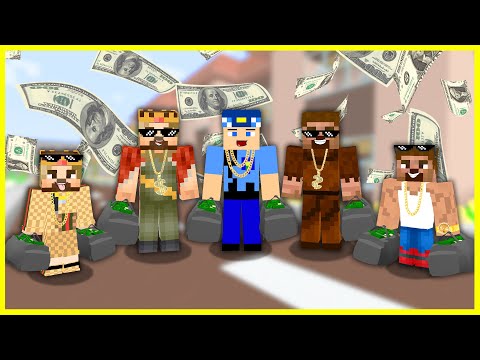 ŞEHİRDEKİ HERKES ZENGİN OLDU FİLMİ! 🤑 – Minecraft ZENGİN FAKİR HAYATI
