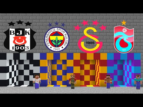 YANLIŞ TAKIM MAĞARASINI SEÇERSEN ÖLÜRSÜN! 😱 – Minecraft