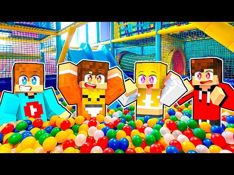 ZOSTALIŚMY UWIĘZIENI NA PLACU ZABAW w Minecraft!